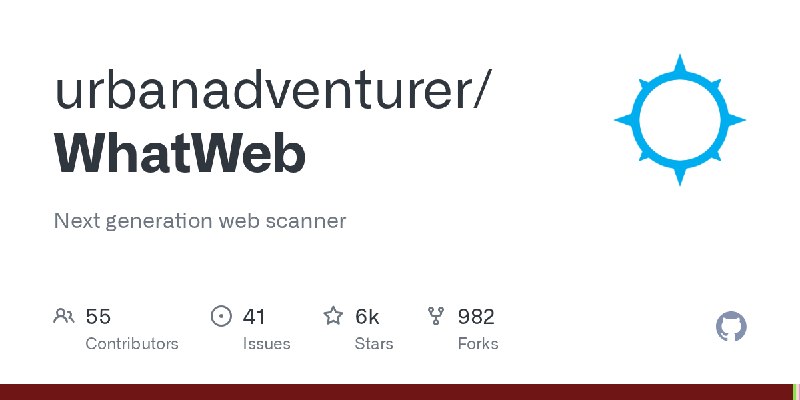 GitHub - urbanadventurer/WhatWeb: Next generation web scanner